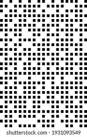 Background from black small squares