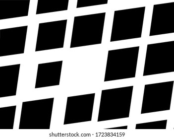 Background with black squares. Wallpaper, simple background for covers, web pages and conferences, business cards. Vector illustration