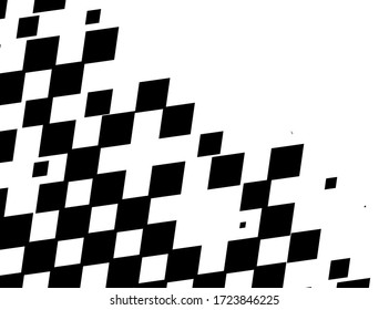 Background with black squares. Wallpaper, simple background for covers, web pages and conferences, business cards. Vector illustration