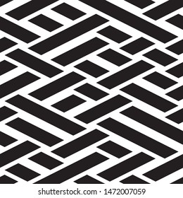 Background with black streaks. Vector seamless texture. Geometric abstract background. 