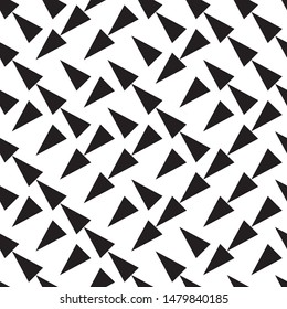 Background with black streaks. Vector seamless texture. Geometric abstract background. 