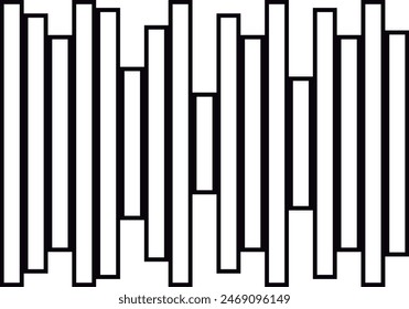 Background of black stroke vertical bars