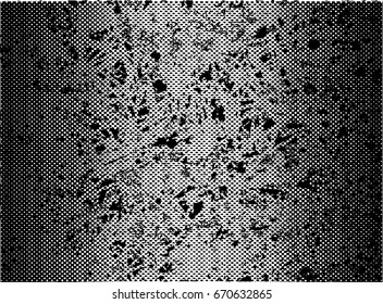 Background black and white abstract gradient texture vector with  dark spots and lines 