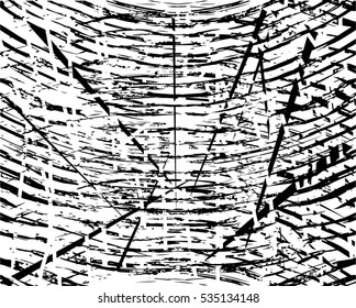 Background black and white abstract texture vector with  dark spots and lines, drawing, 