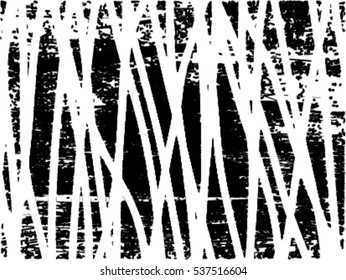 Background black and white abstract texture vector with  dark spots and lines, drawing,