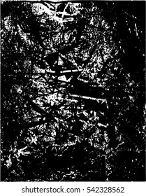 Background black and white abstract texture vector with  dark spots, nets, lines and with drawing, 