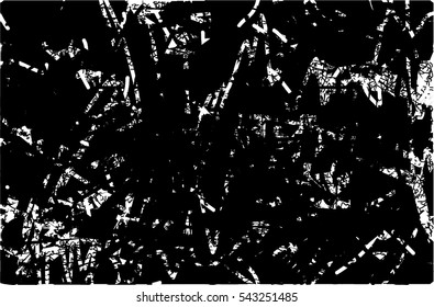 Background black and white abstract texture vector with  dark spots, nets and lines, drawing