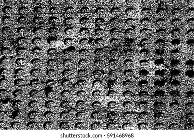 Background black and white abstract texture vector with  dark spots, nets, lines and drawing