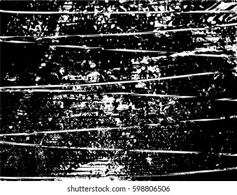 Background black and white abstract texture vector with  dark spots, nets, lines and drawing