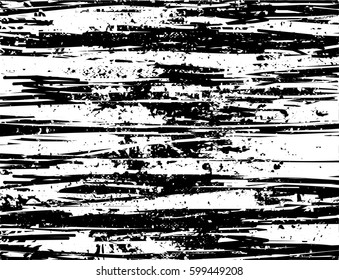 Background black and white abstract texture vector with  dark spots, nets, lines and drawing