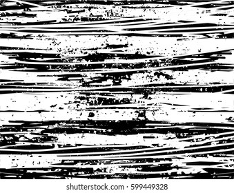 Background black and white abstract texture vector with  dark spots, nets, lines and drawing