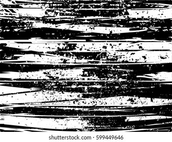 Background black and white abstract texture vector with  dark spots, nets, lines and drawing