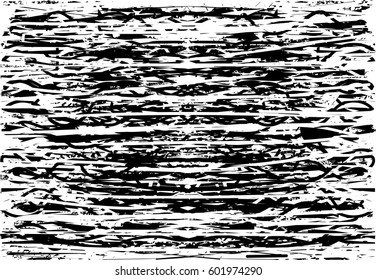 Background black and white abstract texture vector with  dark spots, nets, lines and drawing