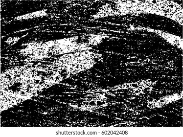 Background black and white abstract texture vector with  dark spots, nets, lines and drawing