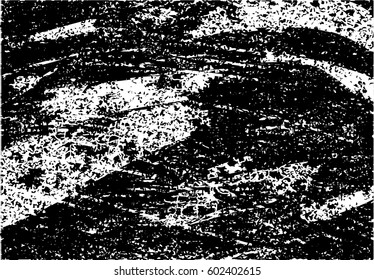 Background black and white abstract texture vector with  dark spots, nets, lines and drawing