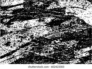 Background black and white abstract texture vector with  dark and light spots, nets, lines and drawing