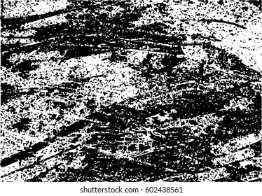 Background black and white abstract texture vector with  dark and light spots, nets, lines and drawing