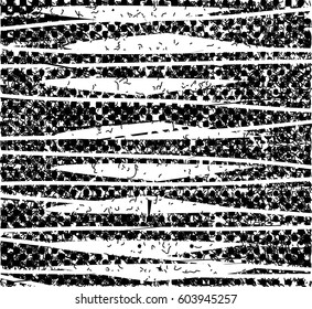 Background black and white abstract texture vector with  dark spots, nets, lines and drawing