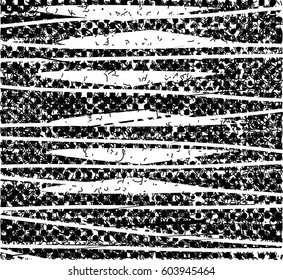 Background black and white abstract texture vector with  dark spots, nets, lines and drawing
