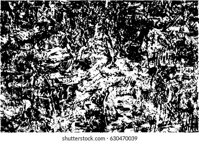 Background black and white abstract texture vector with  dark spots, nets, lines and scratches