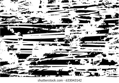 Background black and white abstract texture vector with  dark spots, nets, lines and scratches