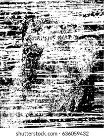 Background black and white abstract texture vector with  dark spots, nets, lines and scratches