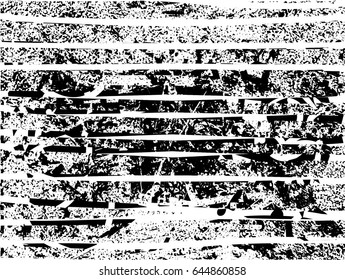 Background black and white abstract texture vector with  dark spots, nets, lines and scratches