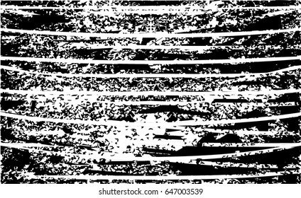 Background black and white abstract texture vector with  dark spots, nets, lines and scratches