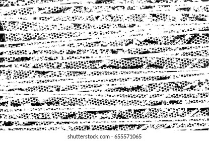 Background black and white abstract texture vector with  dark spots, pale nets, lines and drawing