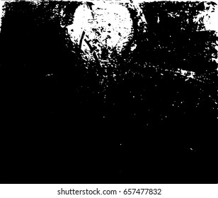 Background black and white abstract texture vector with  dark spots and lines