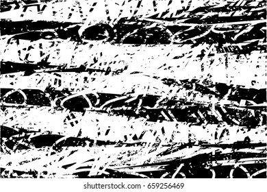Background black and white abstract texture vector with  dark spots, ines