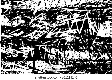 Background black and white abstract texture vector with  dark spots, and lines