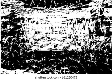 Background black and white abstract texture vector with  dark spots, and lines