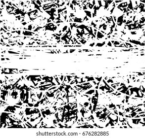 Background black and white  abstract  texture vector illustration with  dark spots, scratches and lines