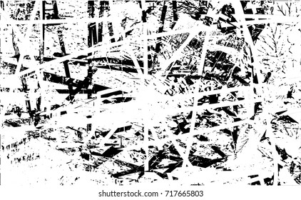 Background black and white  abstract  texture vector illustration with  dark spots,  scratches and lines Print Distress Background