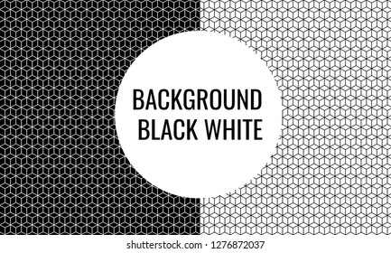 línea geométrica blanca y negra de fondo