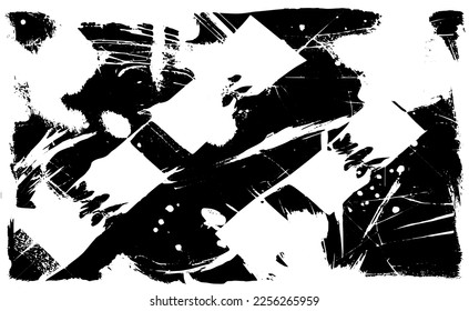 Background black and white grunge texture