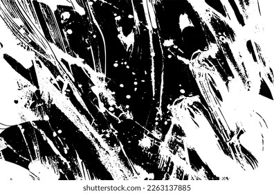 Background black and white grunge texture
