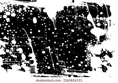 Background black and white grunge texture