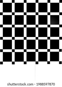 Antecedentes en blanco y negro para ilusión