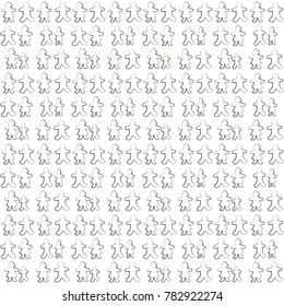 background - black and white pattern of the people