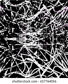 Background black and white and pink abstract texture vector with  dark spots,  lines 