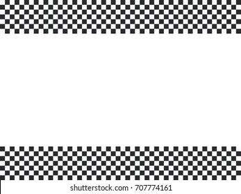 background black and white squares