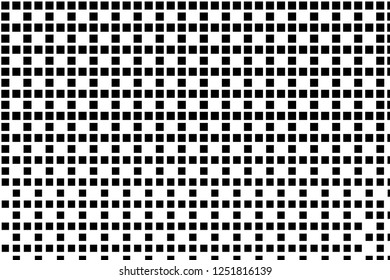 Background with black and white squares. Basic geometric pattern. Scalable vector graphics