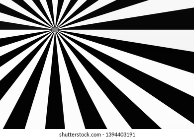 background of black and white stripes,glowing glows,like light from the sun