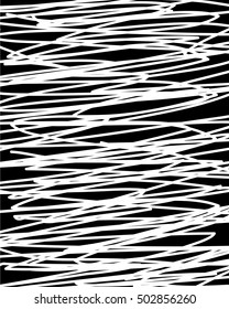 Background black and white texture vector with  abstract light drawing
