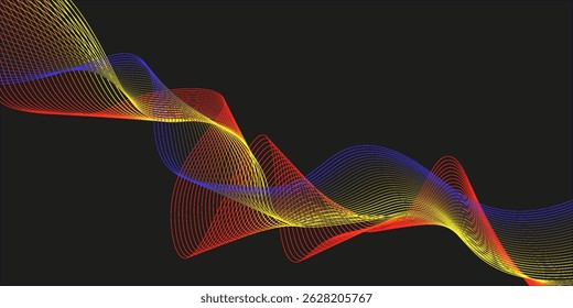 background black yellow red color