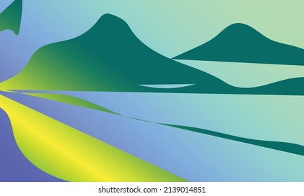 fondo con una mezcla de colores violeta, amarillo y verde