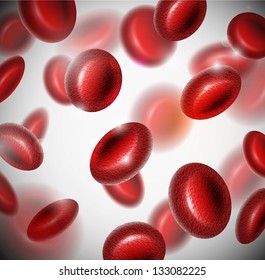 Background with blood cells. Eps 10