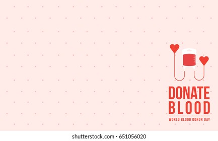 Background blood donor day 
